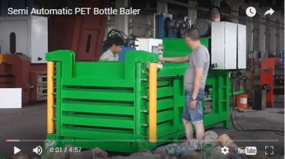 Semi Automatic PET Bottle Baler