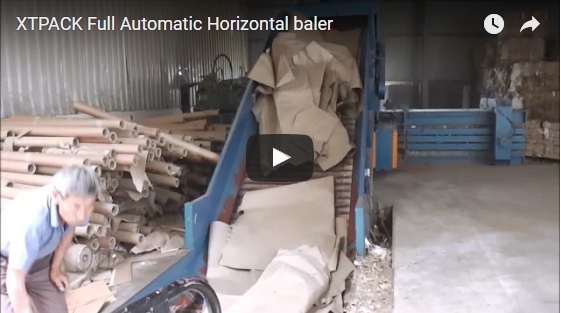 Full Automatic Horizontal Baler