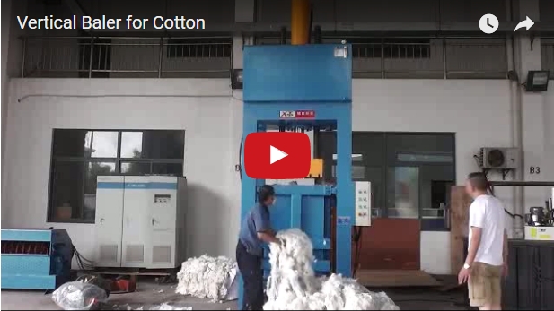 Vertical Baler for Cotton