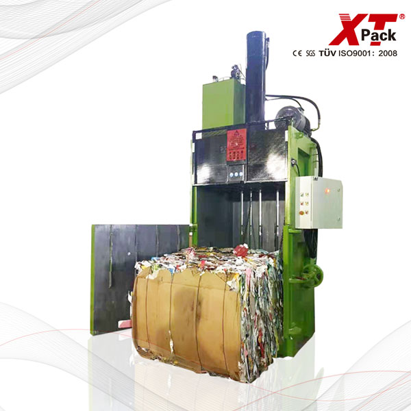 paper scrap baling machine