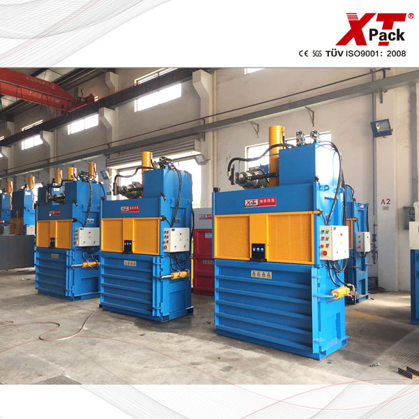 plastic baler machine