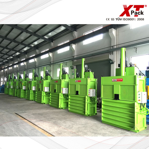 waste paper baling press