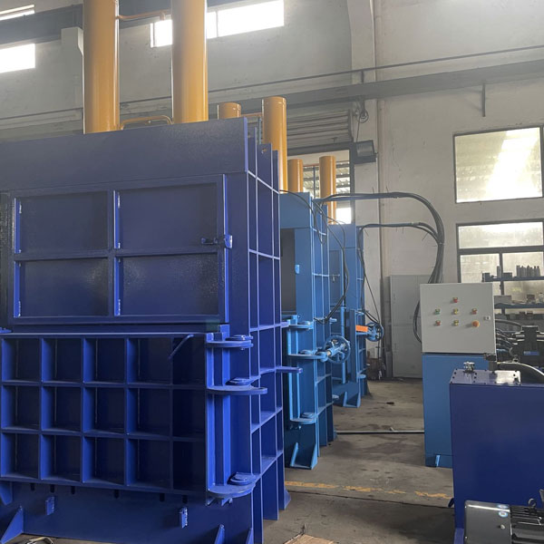 aluminum baler machine