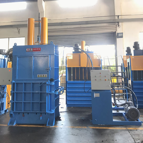 fiber baling machine