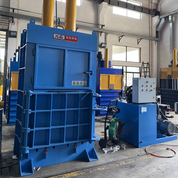 fiber baling machine