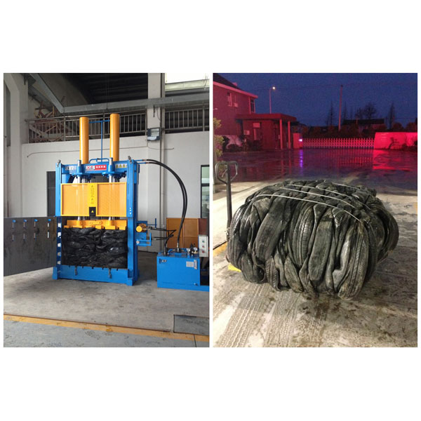 tyre baling machine