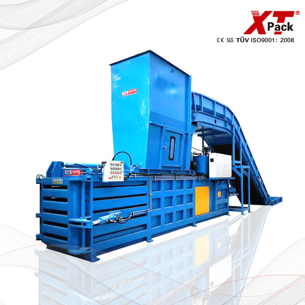 closed end horizontal baler