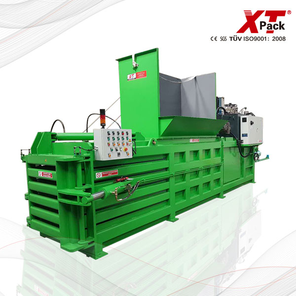 closed end horizontal baler