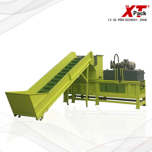 plastic bag baler