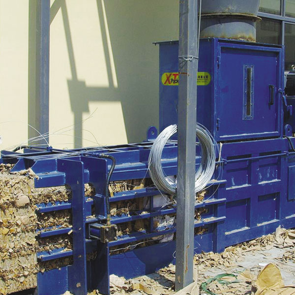 semi automatic horizontal baler