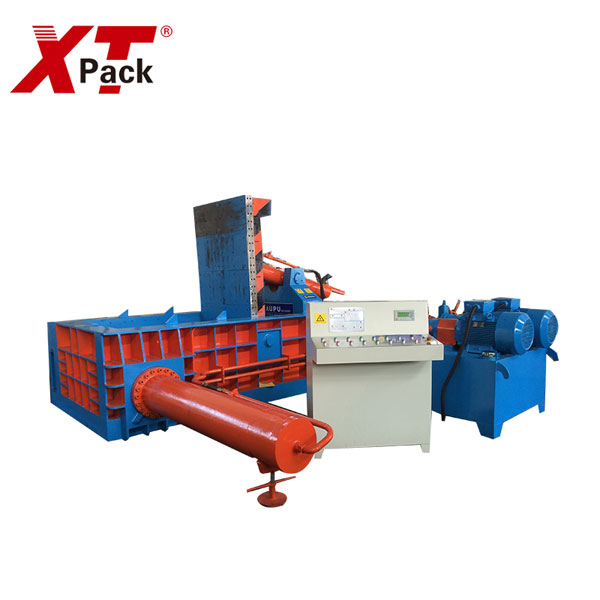 horizontal metal baler