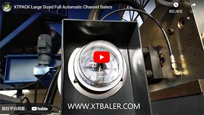 XTPACK Large Sized Full Automatic Channel Balers
