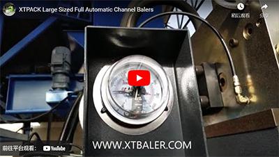 XTPACK Large Sized Full Automatic Channel Balers