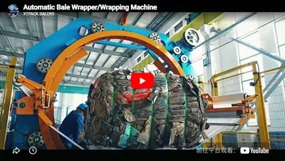 Automatic Bale Wrapper/Wrapping Machine
